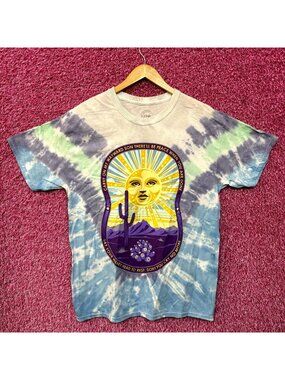 Kansas Carry On Wayward Son Lyric Desert Rock Tie Dye L